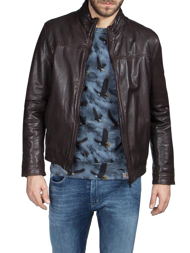 HUGO BOSS | Lederjacke "Lekon" | 