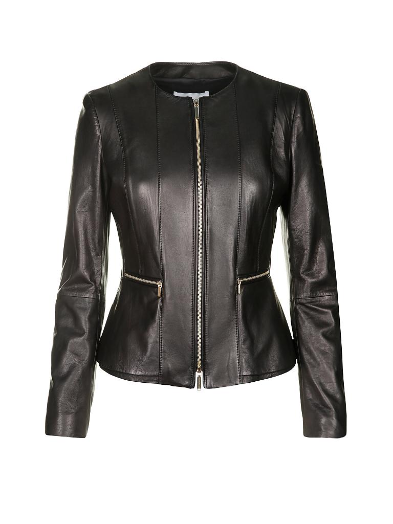 HUGO BOSS | Lederjacke "Sakira" | schwarz