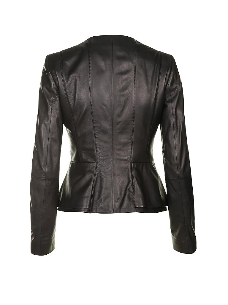 HUGO BOSS | Lederjacke "Sakira" | schwarz