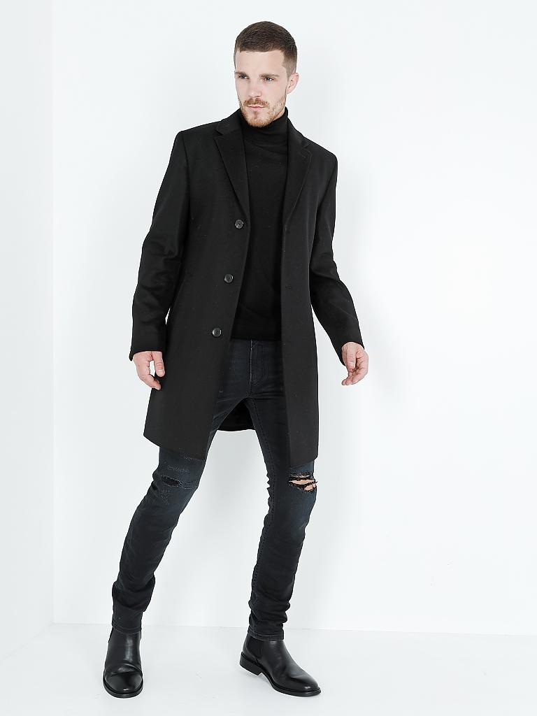 HUGO BOSS | Mantel "Stratus 2" | schwarz