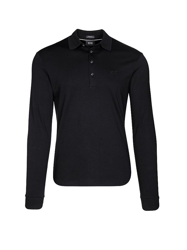 HUGO BOSS | Poloshirt Regular-Fit "Paderna 30" | schwarz