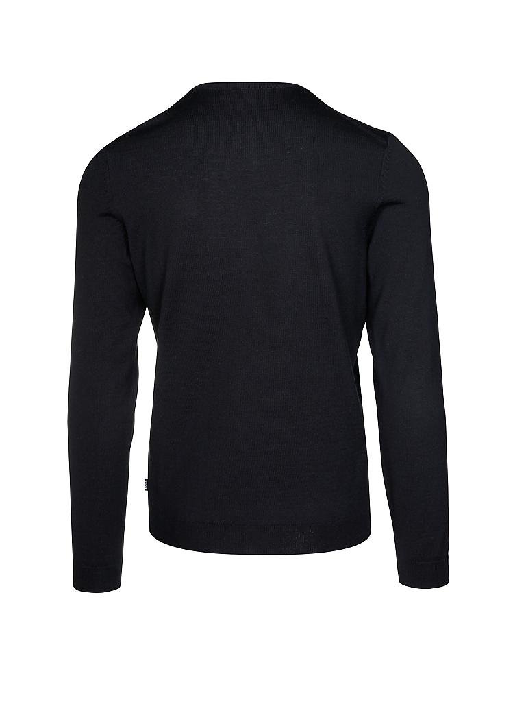HUGO BOSS | Pullover Slim-Fit "Baku" | schwarz