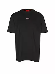 HUGO |  Loungewear Shirt SPLIT | schwarz
