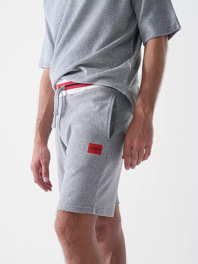 HUGO |  Loungewear Shorts JAXON | hellgrau