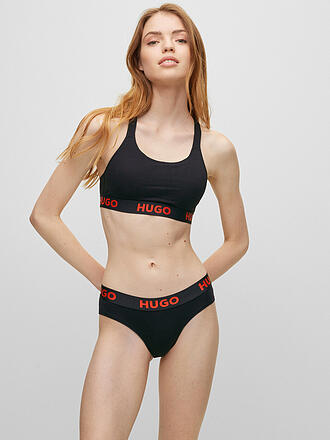 HUGO | Bustier SPORTY LOGO black