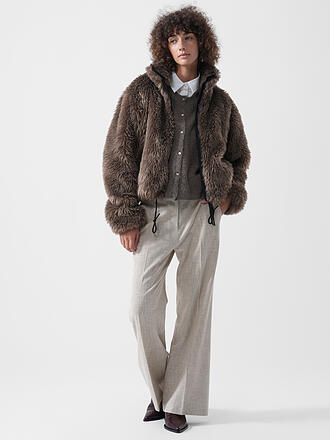 HUGO | Jacke in Felloptik FELVER-1