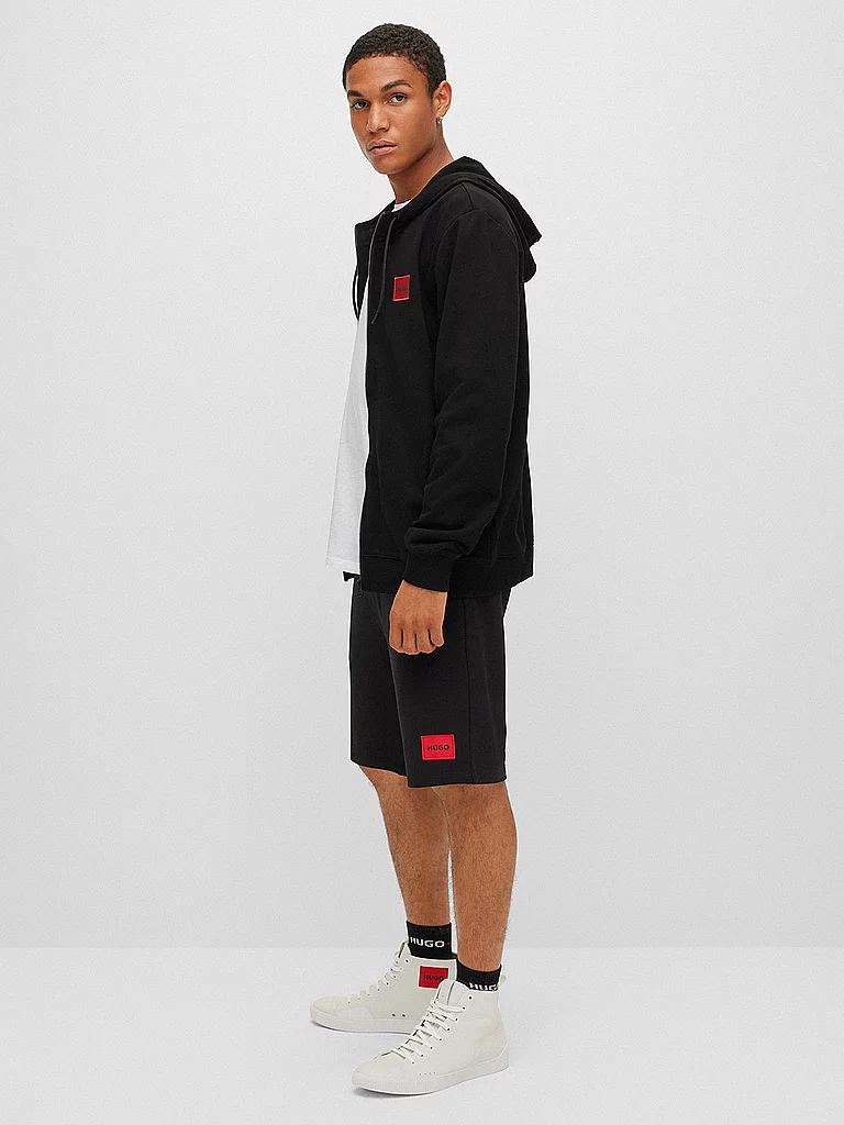 Hugo Sweat-shirt à Zip Daple 212 Black M Homme 3