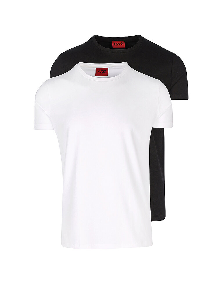 HUGO T-Shirt 2-er Pkg. weiss XL herren