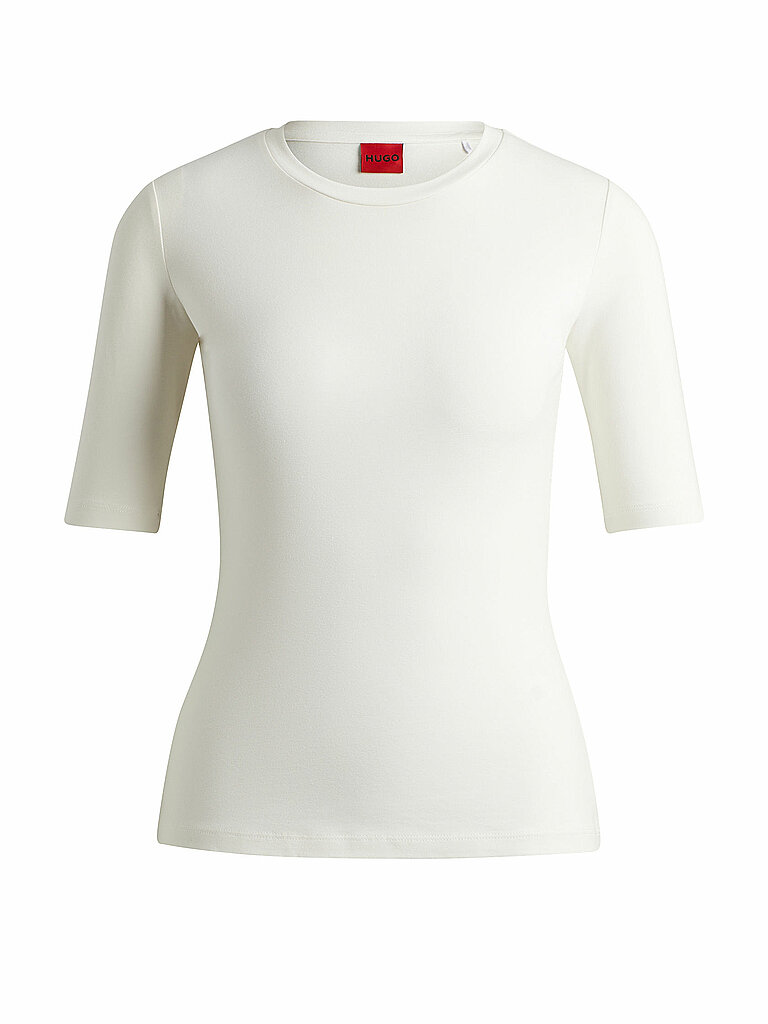 HUGO T-Shirt DARNELIA creme S damen