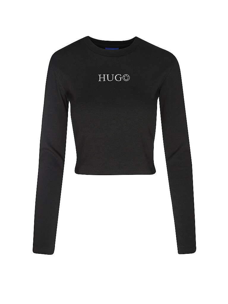 HUGO Langarmshirt DELLA_B schwarz
