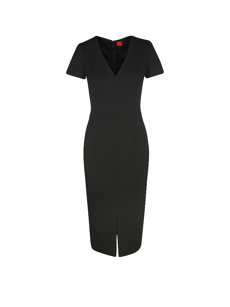 HUGO Midikleid KALAMARA schwarz | 32