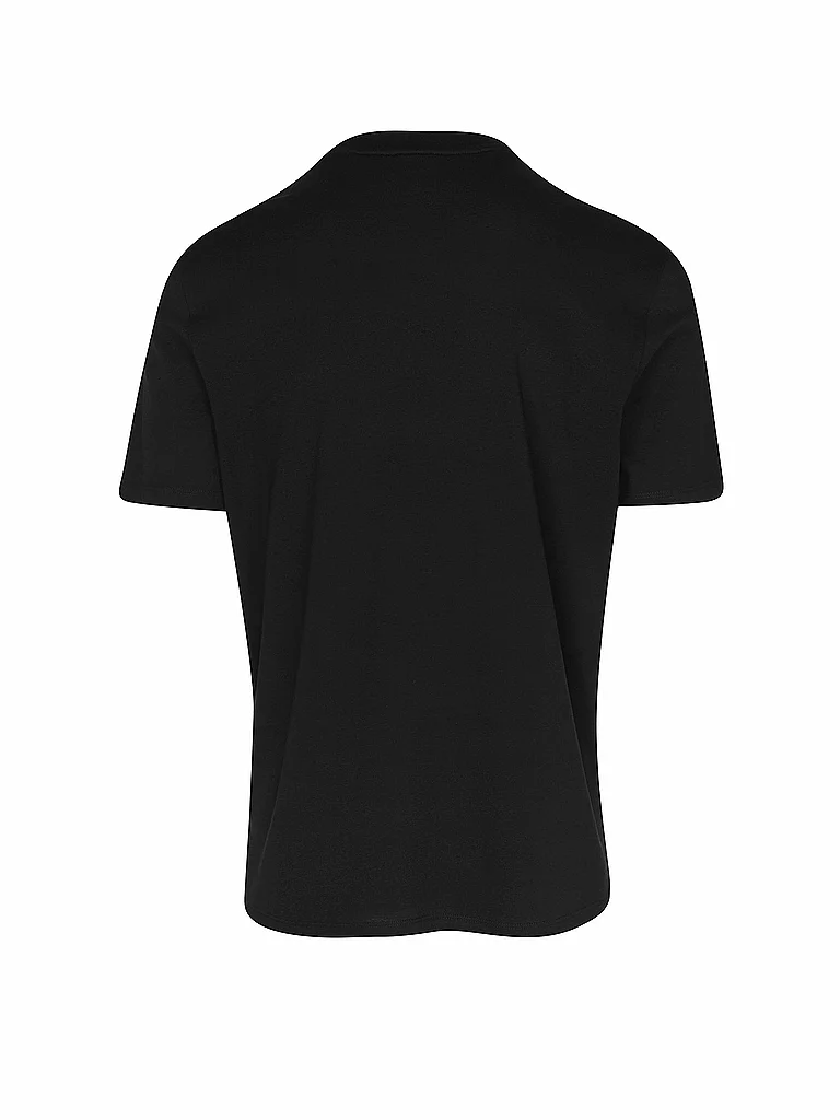 HUGO pour homme. 50466158 T-shirt Dero noir (L), Casuel, Coton, Manche courte, Durable 3