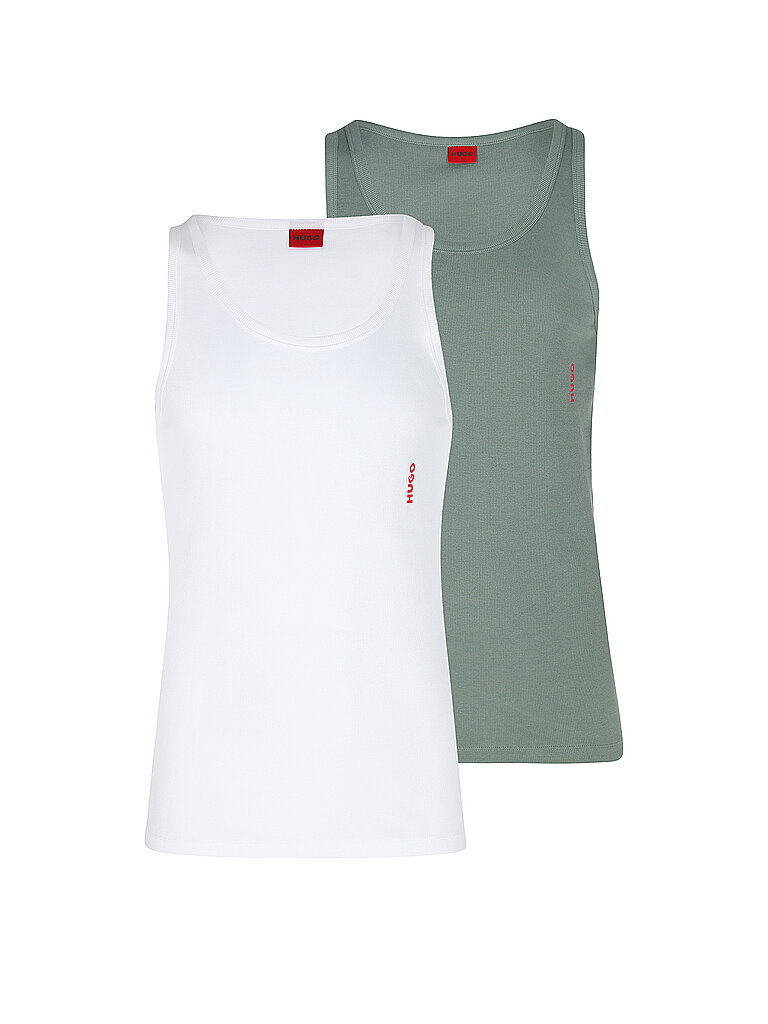 HUGO Tanktop 2er Pkg. open miscellaneous weiss