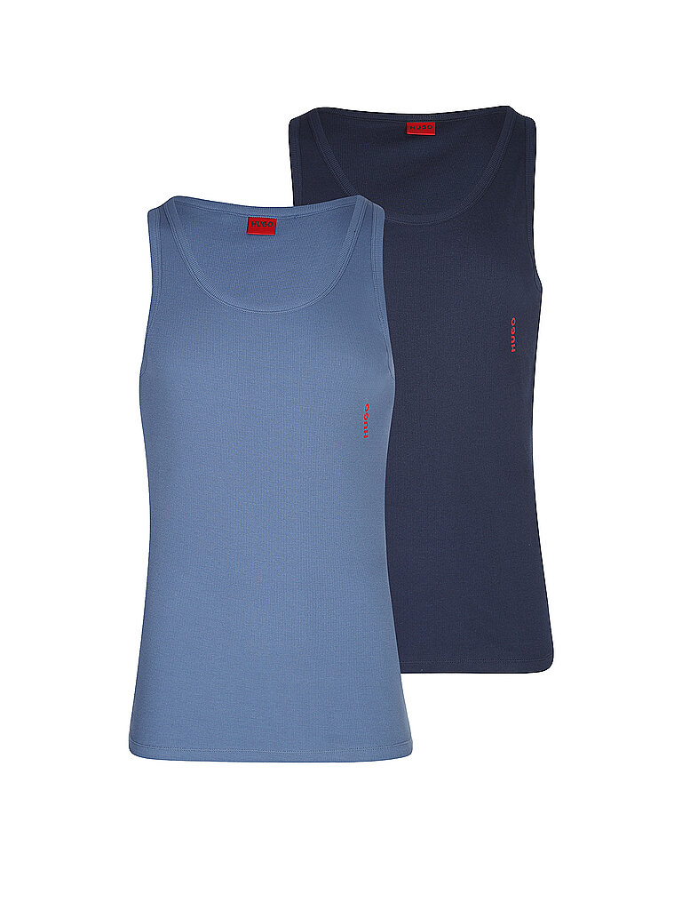 HUGO Tanktop 2er Pkg. open miscellaneous blau