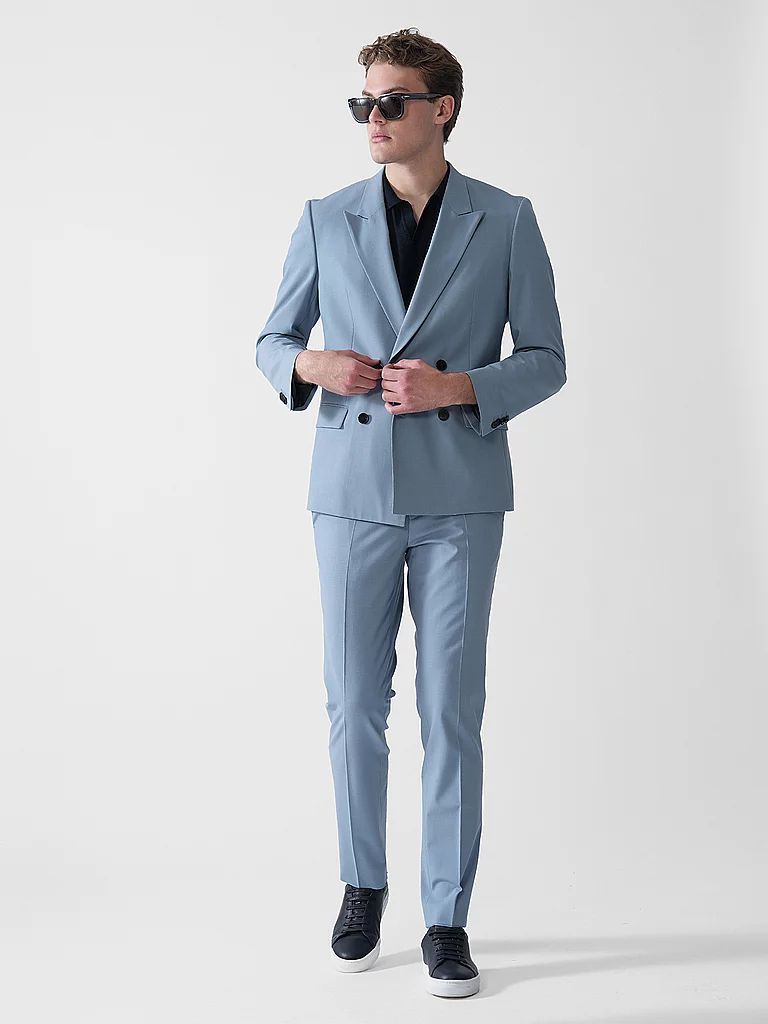 HUGO GETLIN232X Suit Trousers Light Blue 52 2