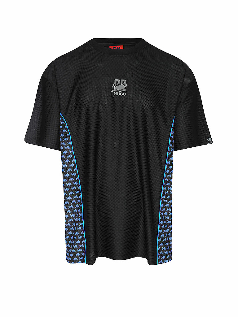 HUGO T-Shirt HUGO x RB schwarz