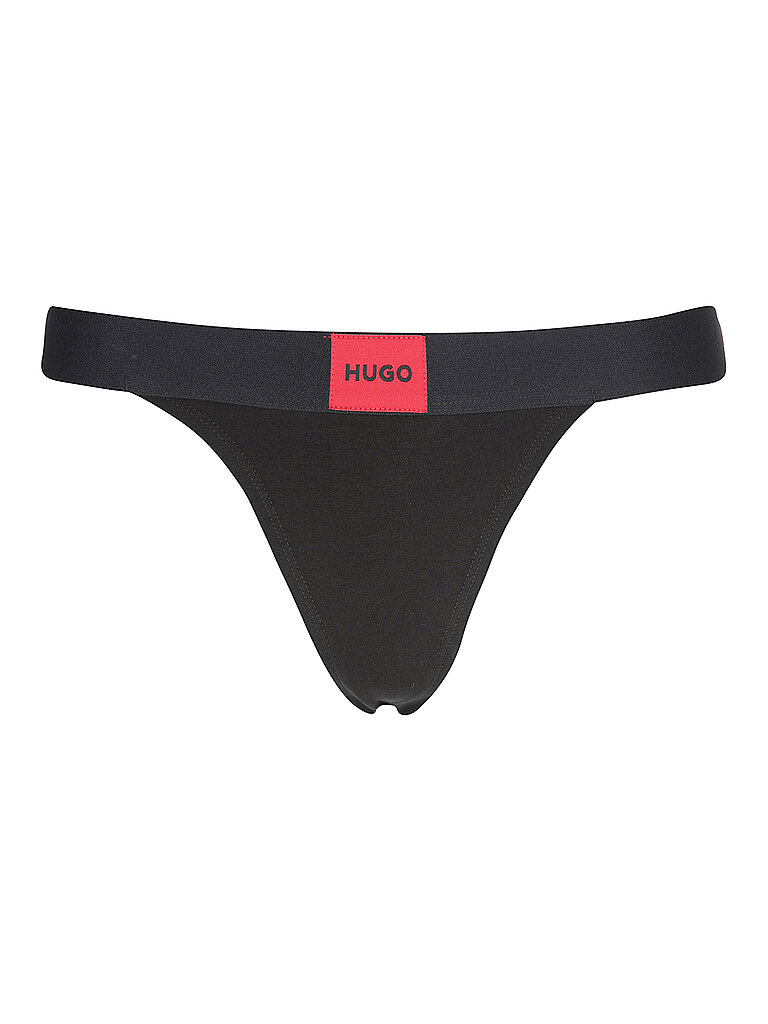HUGO String RED LABEL black schwarz M damen