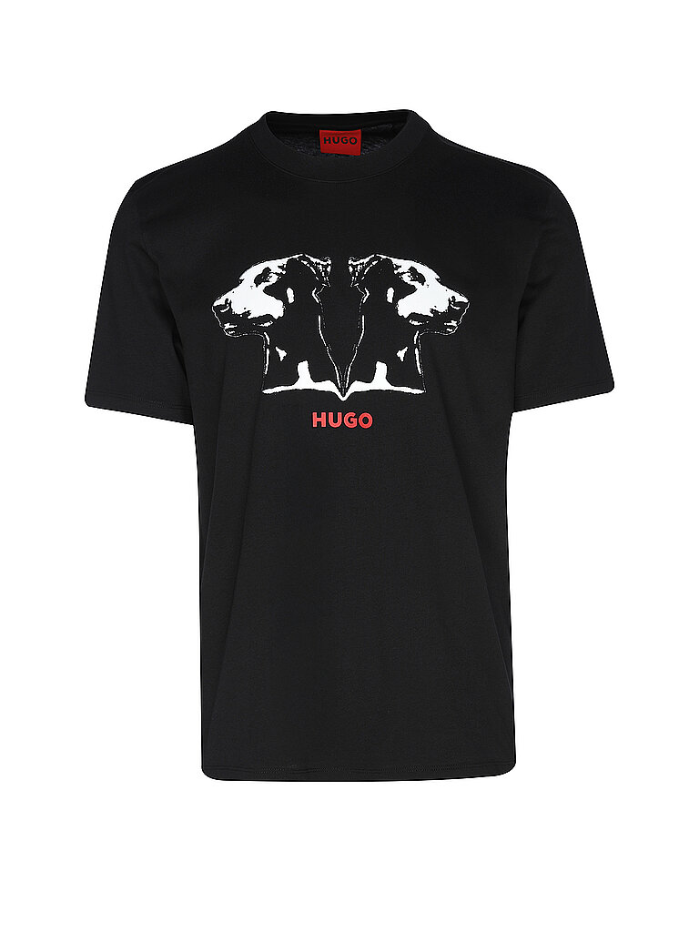 HUGO T-Shirt DULIVIO schwarz | L