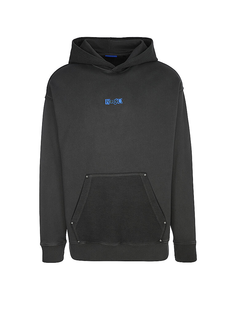 HUGO Kapuzensweater - Hoodie NASDI schwarz   M herren