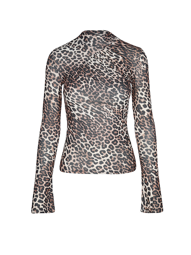 HUGO Langarmshirt DARDONNAY braun | S