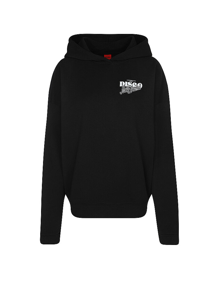 HUGO Kapuzensweater - Hoodie DALESSANDRA schwarz | L