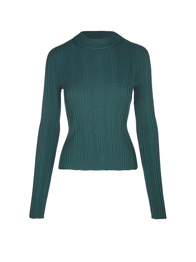 HUGO Langarmshirt SARPHAMMILK petrol S damen