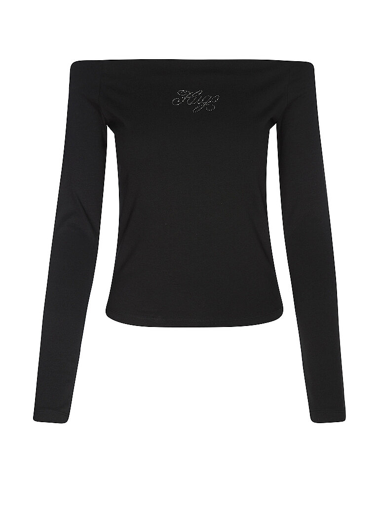 HUGO Langarmshirt DOLDER_B schwarz | S