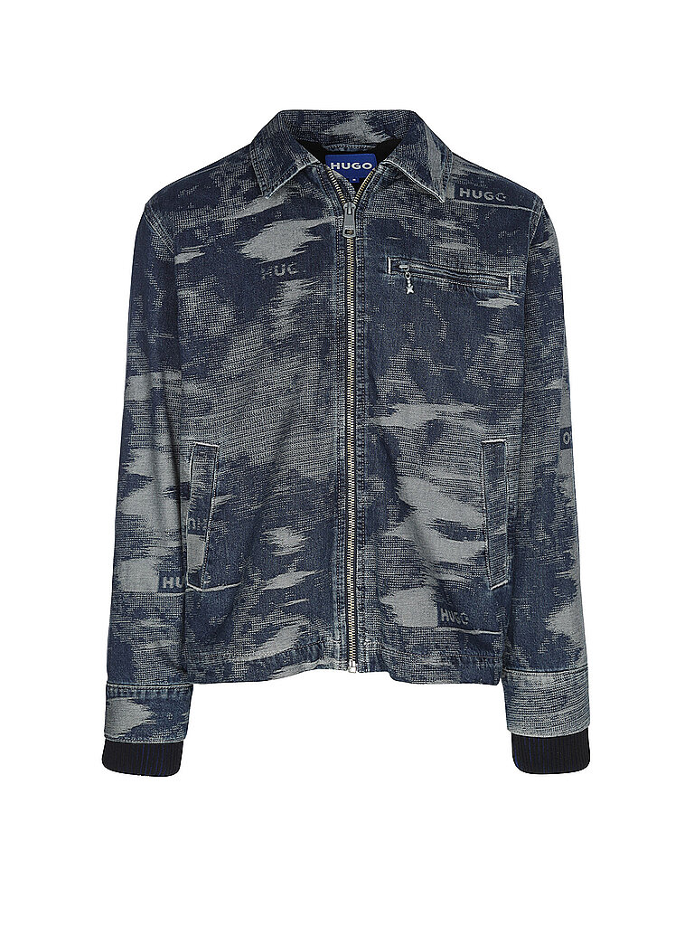 HUGO Jeansjacke WYLIE dunkelblau M herren