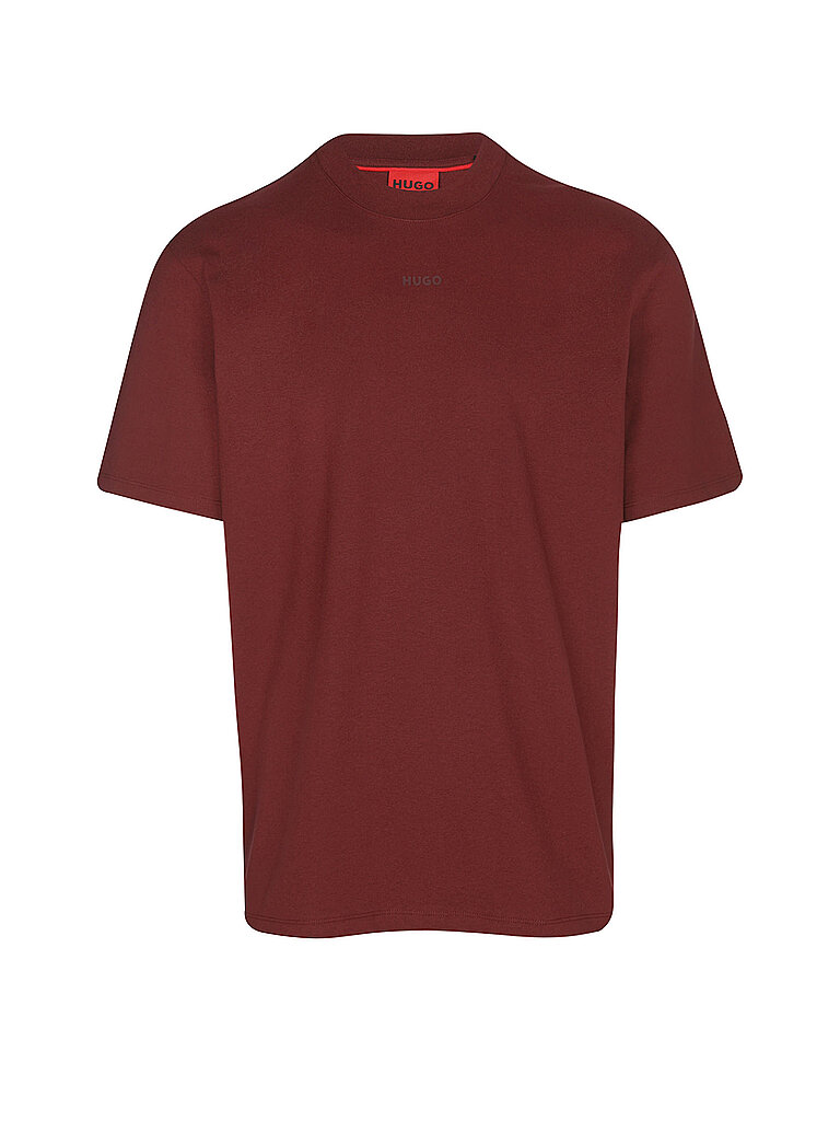 HUGO T-Shirt  dunkelrot   XL herren 2