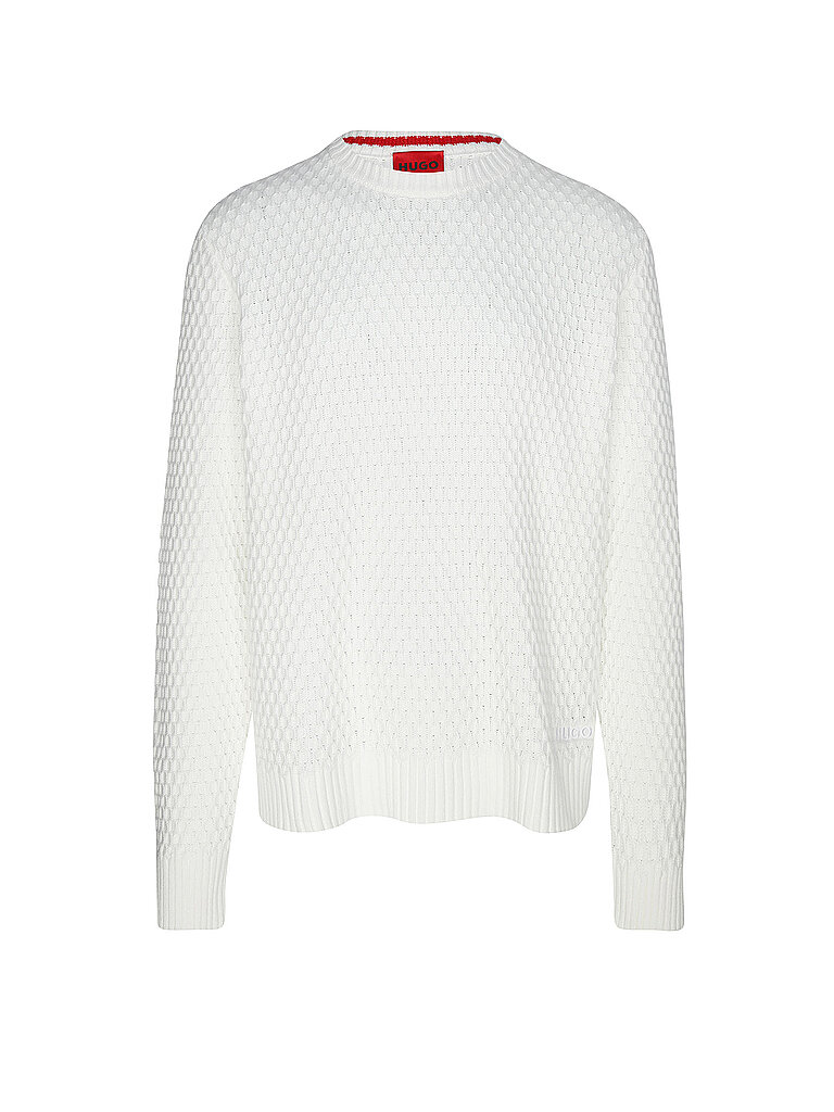 HUGO Pullover SYER creme XXL herren