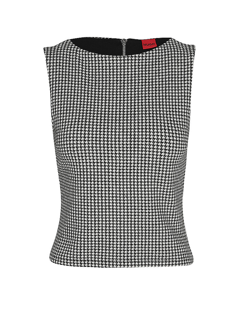 HUGO Top DAROSETTA grau