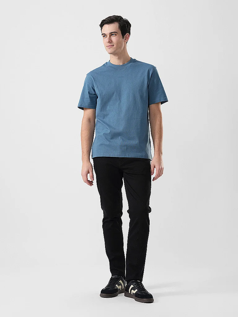 Hugo T-shirt à Manches Courtes Dapolino 10248326 01 Open Blue XL Homme 4