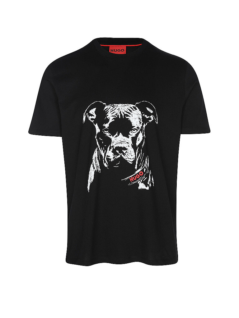 HUGO T-Shirt DUBROX schwarz