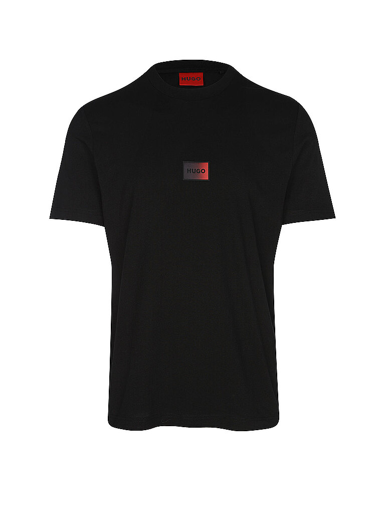 HUGO T-Shirt DANOTIE schwarz