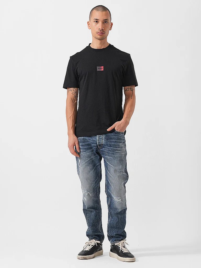 Hugo T-shirt à Manches Courtes Dero222 Black XL Homme 9