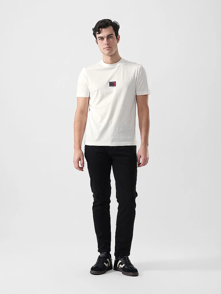 Hugo T-shirt à Manches Courtes Dero222 White XL Homme 10