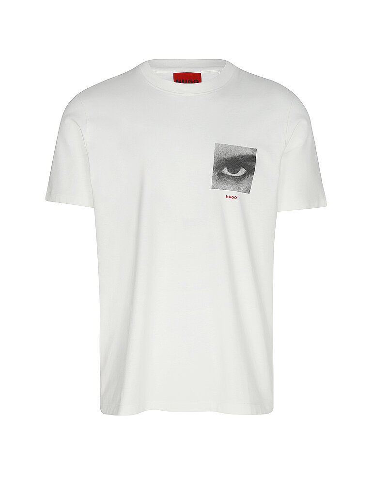 HUGO T-Shirt DEYSS weiss