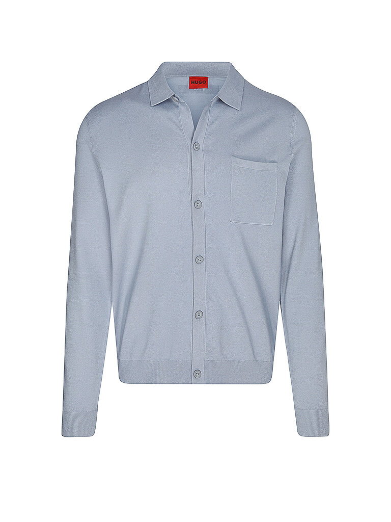 HUGO Strickjacke SAN JORDAN-CV hellblau | L
