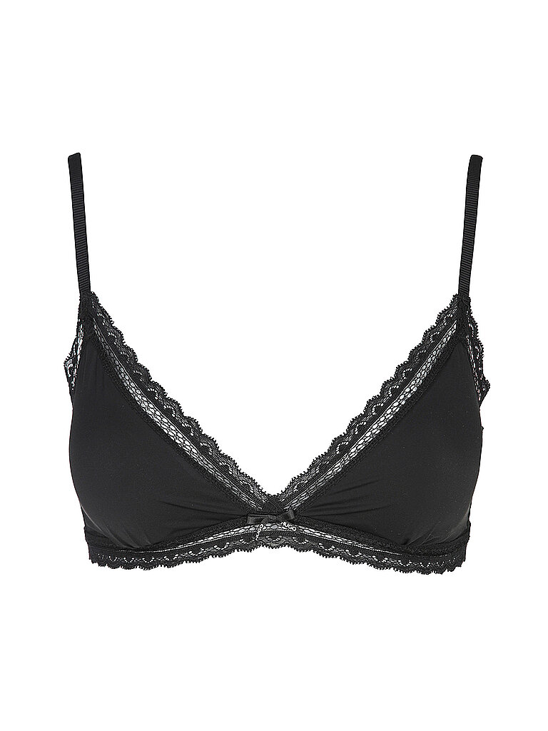 HUGO BH ohne Bügel UNIQUE black schwarz XS damen