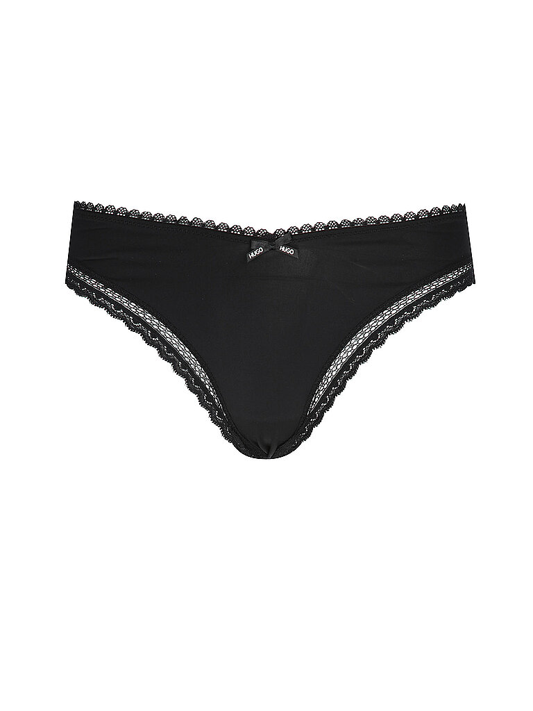 HUGO String UNIQUE black schwarz M damen