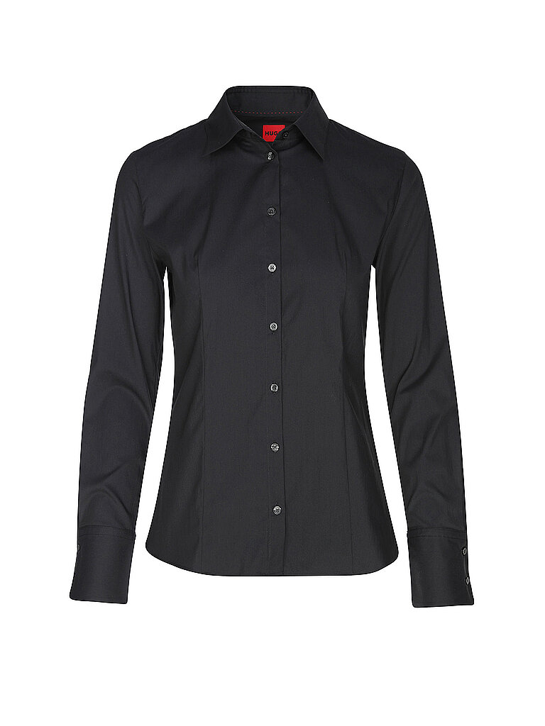 Hugo Chemise à Manches Longues The Fitted 10276558 Black 38 Femme