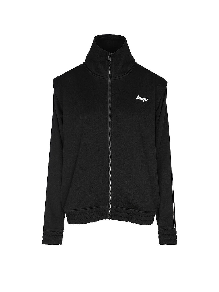 HUGO Sweatjacke DATEAM_B  schwarz | XS