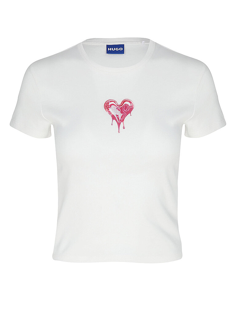 HUGO T-Shirt DEVER_B_2 weiss