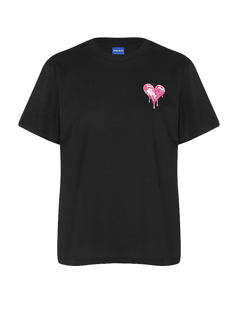 HUGO T-Shirt schwarz L damen