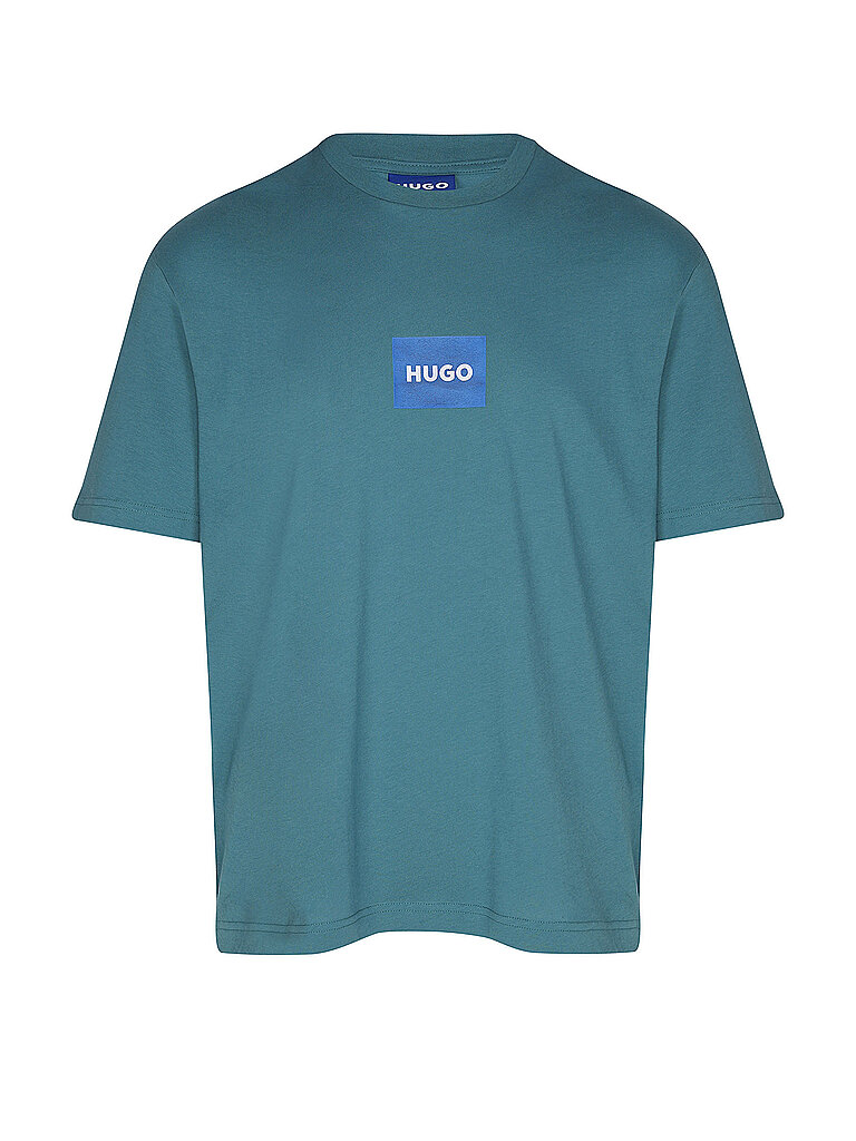 HUGO T-Shirt NAYONIX  petrol | XS