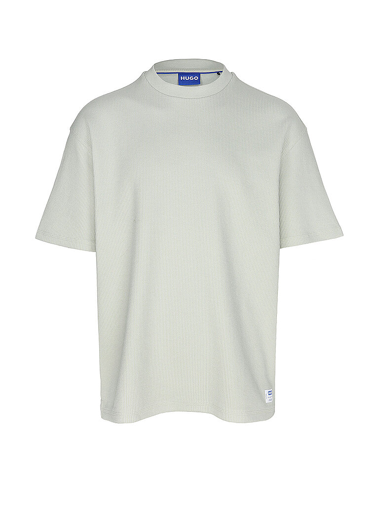 HUGO T-Shirt NUWAFFLE hellgrün XL herren