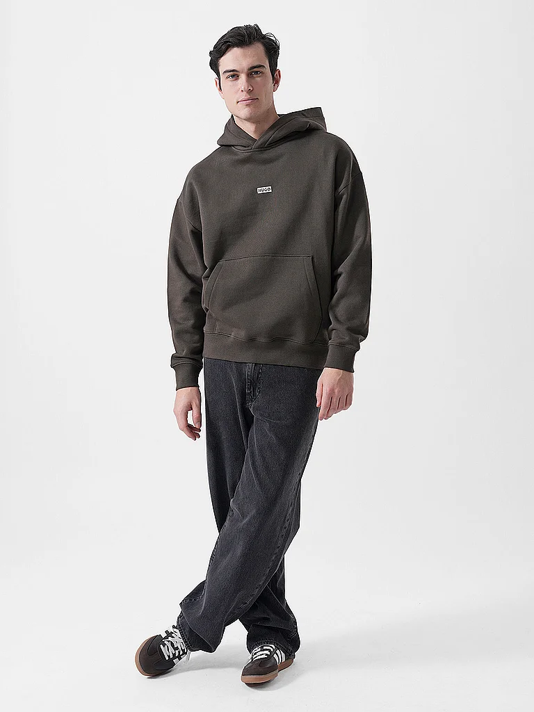 Hugo Nazardo Hoodie Blue Dark Brown L 2