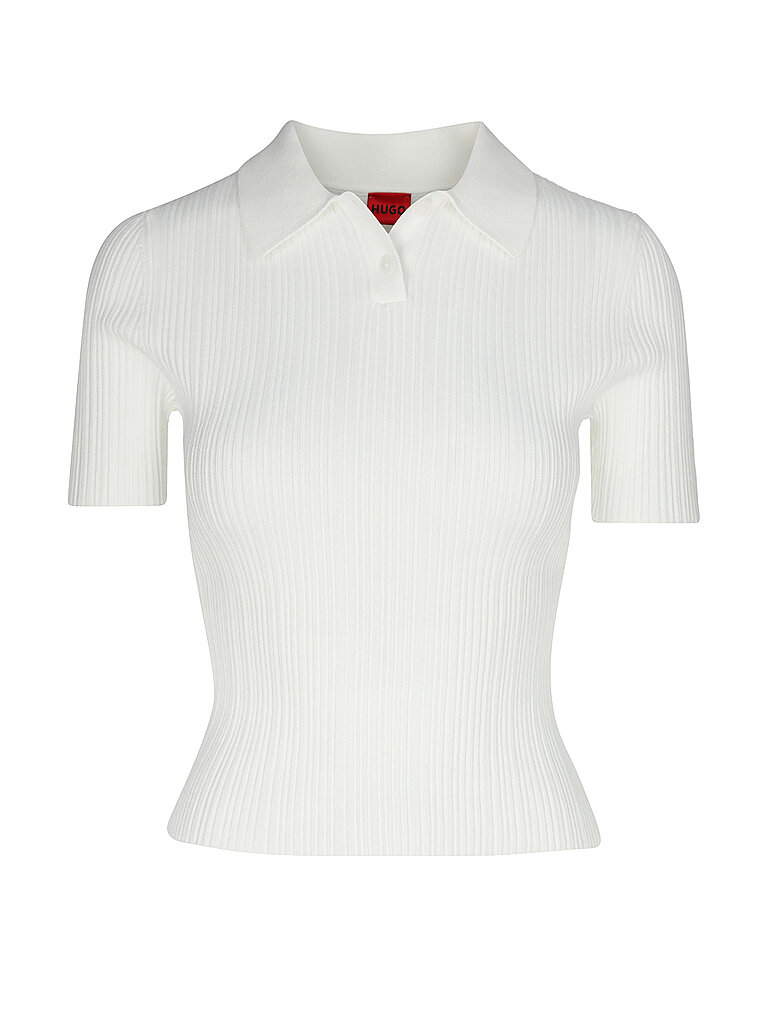 HUGO Poloshirt SAREPLETTE creme XXL damen