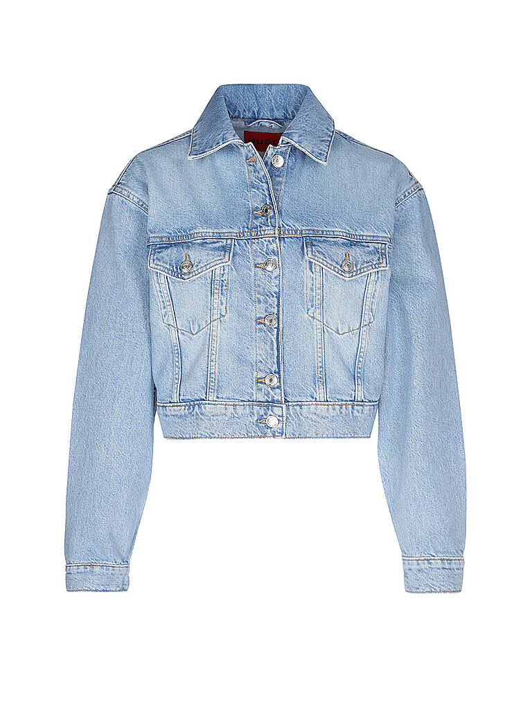 HUGO Jeansjacke GALATEA hellblau L damen