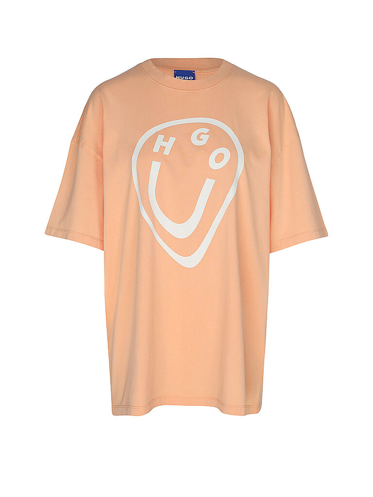 HUGO T-Shirt orange XL damen